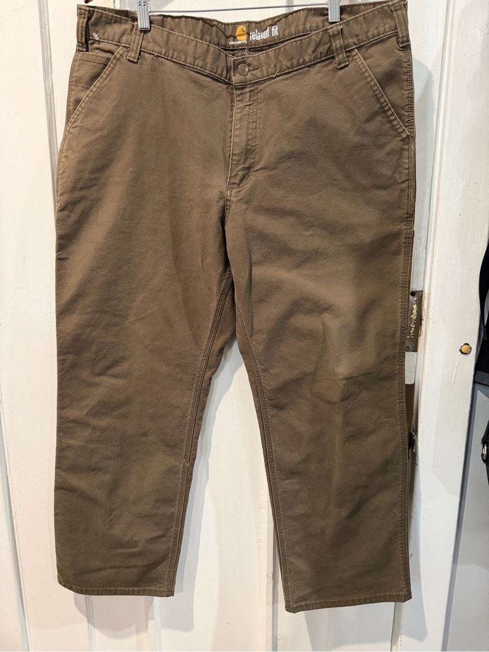 Carhartt Men's Relaxed Fit Work Pants Brown